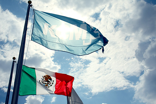KCM PLANTA ECATEPEC KCM BANDERA